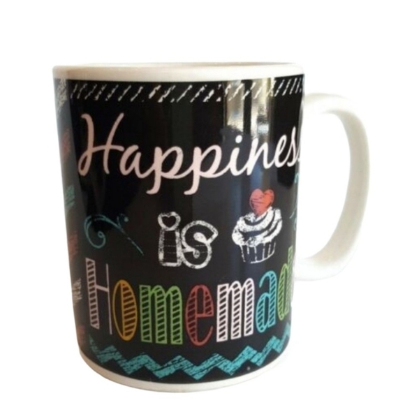 Coffee Mug Cup Large Happiness is Homemade - Picture 1 of 8